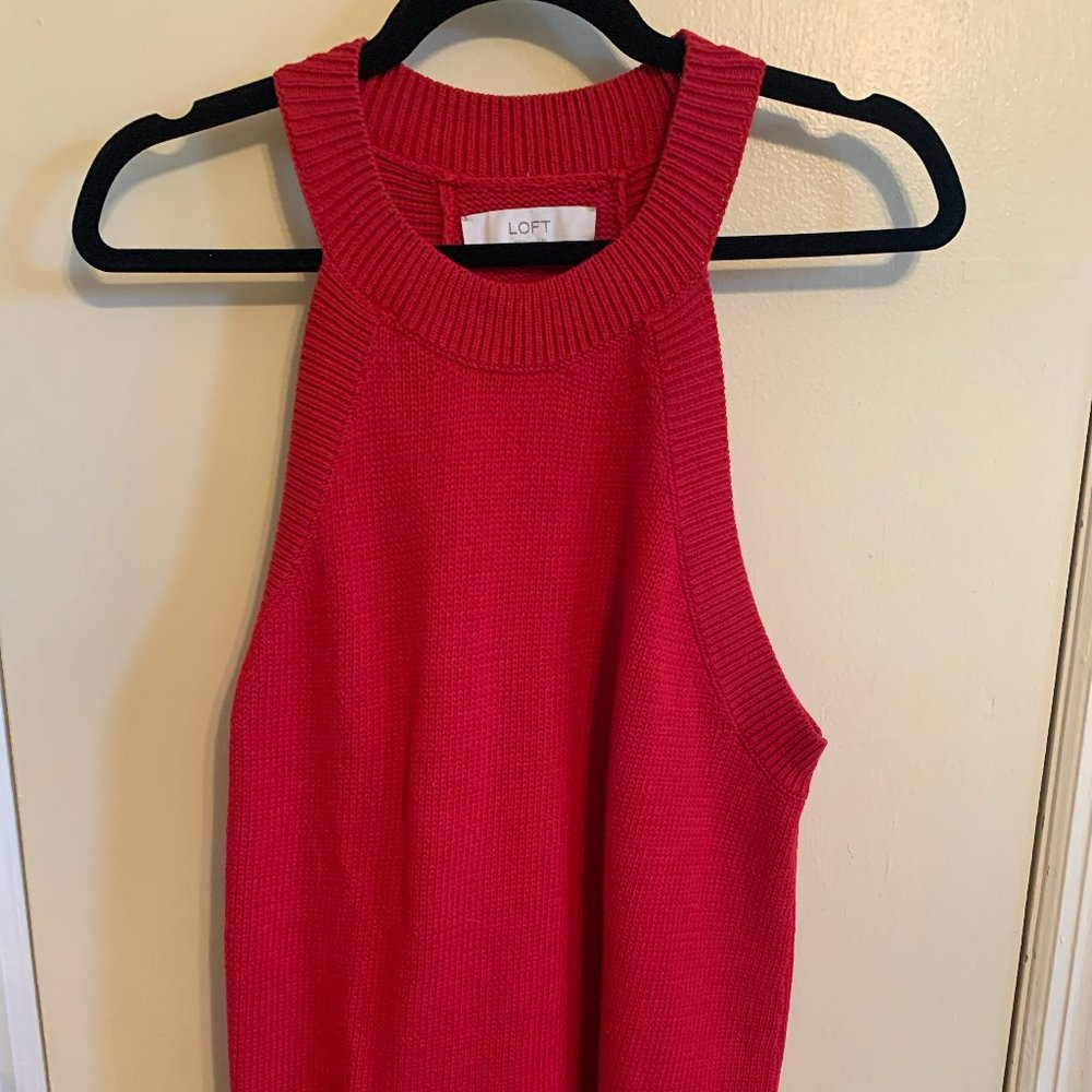 Loft Racerback Sweater